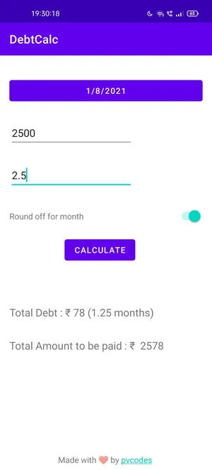 DebtCalc